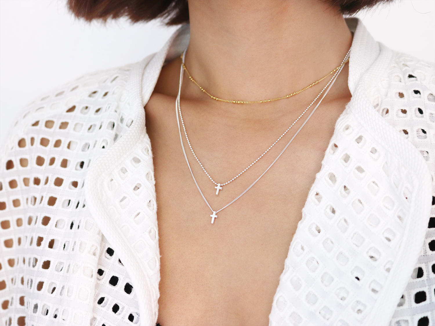 DoubleCross Necklace How AListers Wear Them 2024 Guide The